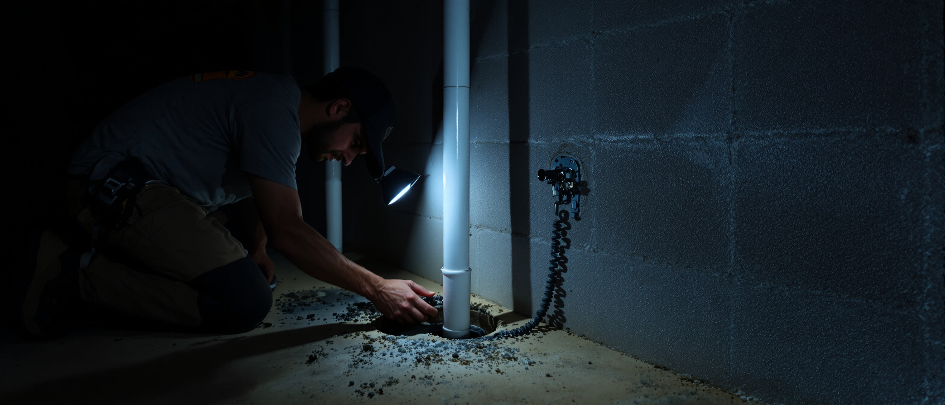 Setting the pipe